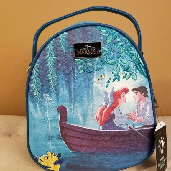Disney The Little Mermaid Kiss The Girl Ariel & Eric Light Up Mini Backp… main image 4